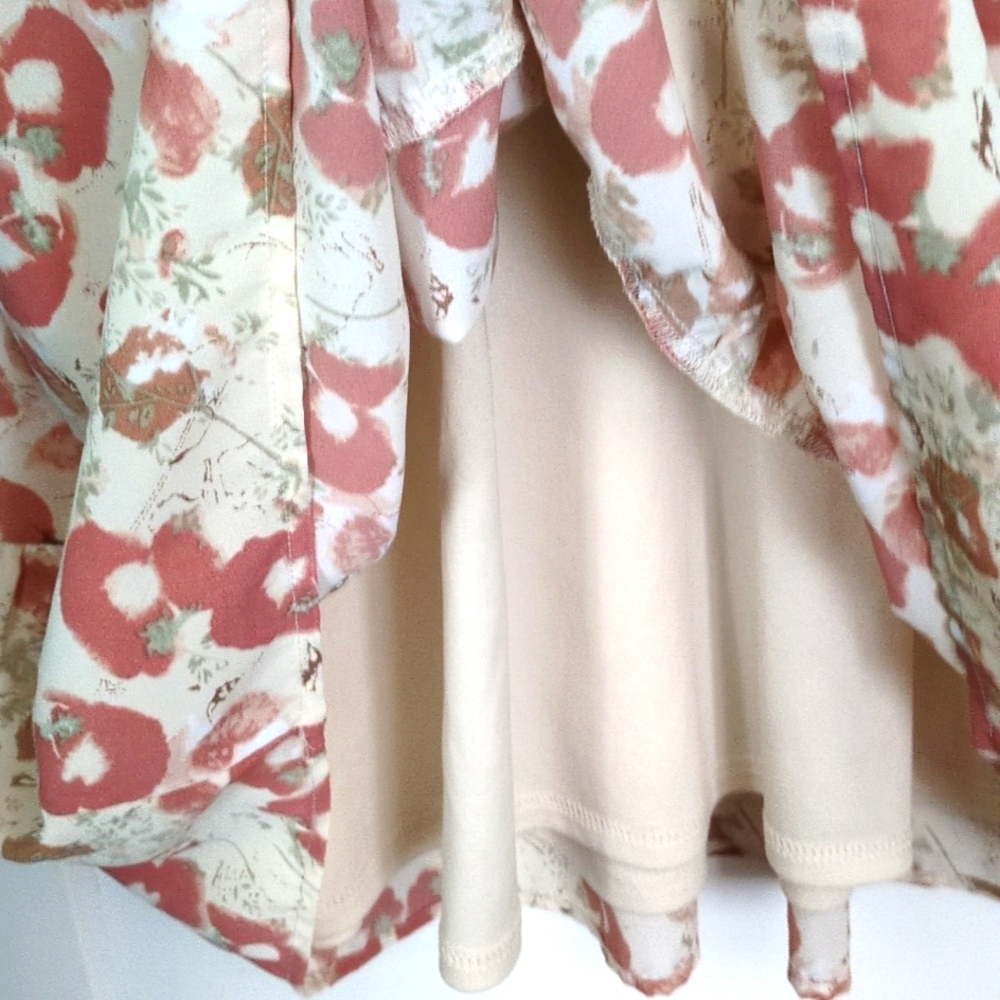 Floral Print Women's Dress - Picture 4 of 6